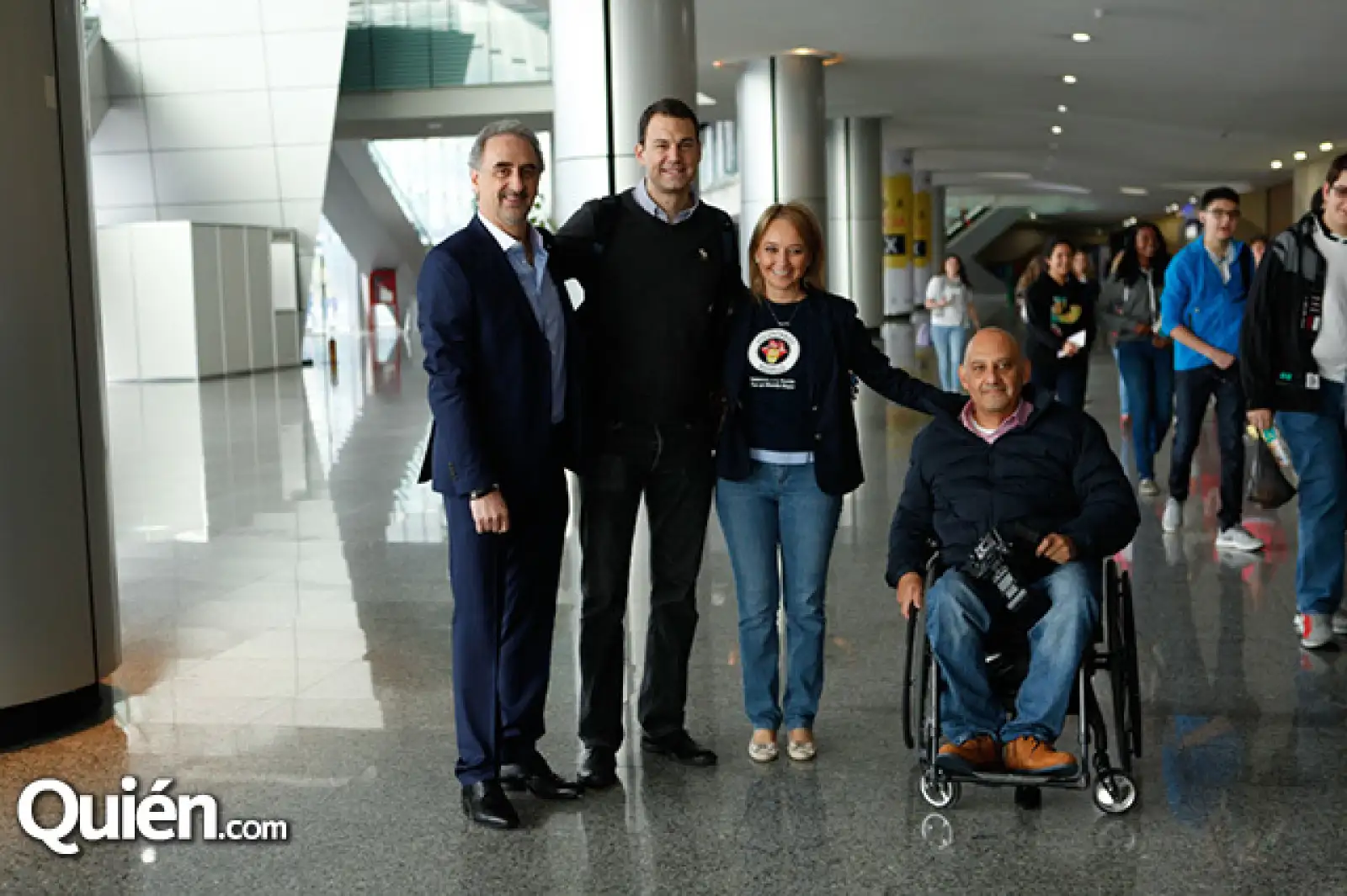 Joaquín Quintana,Ricardo Tadeu,Marcela Cristo y Antonio Valle