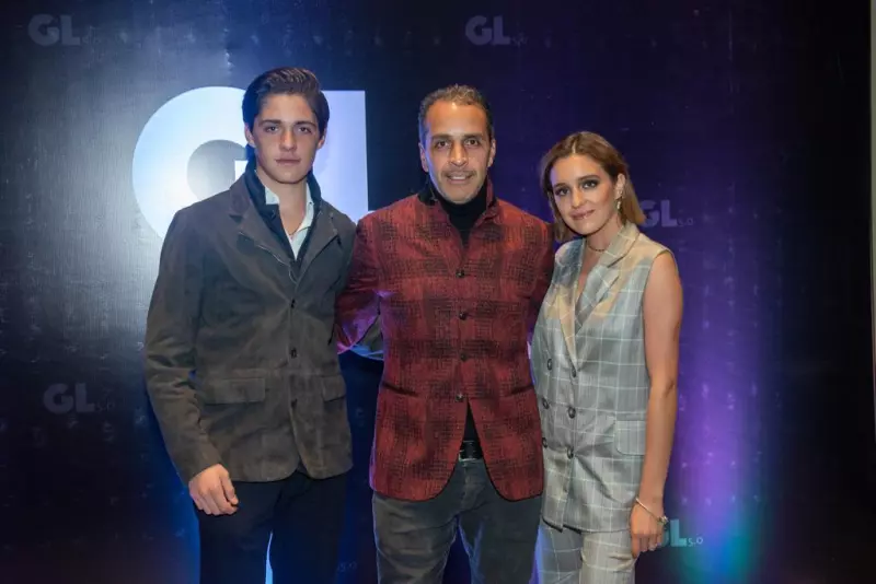 Bruno, Gustavo y Ximena Loza