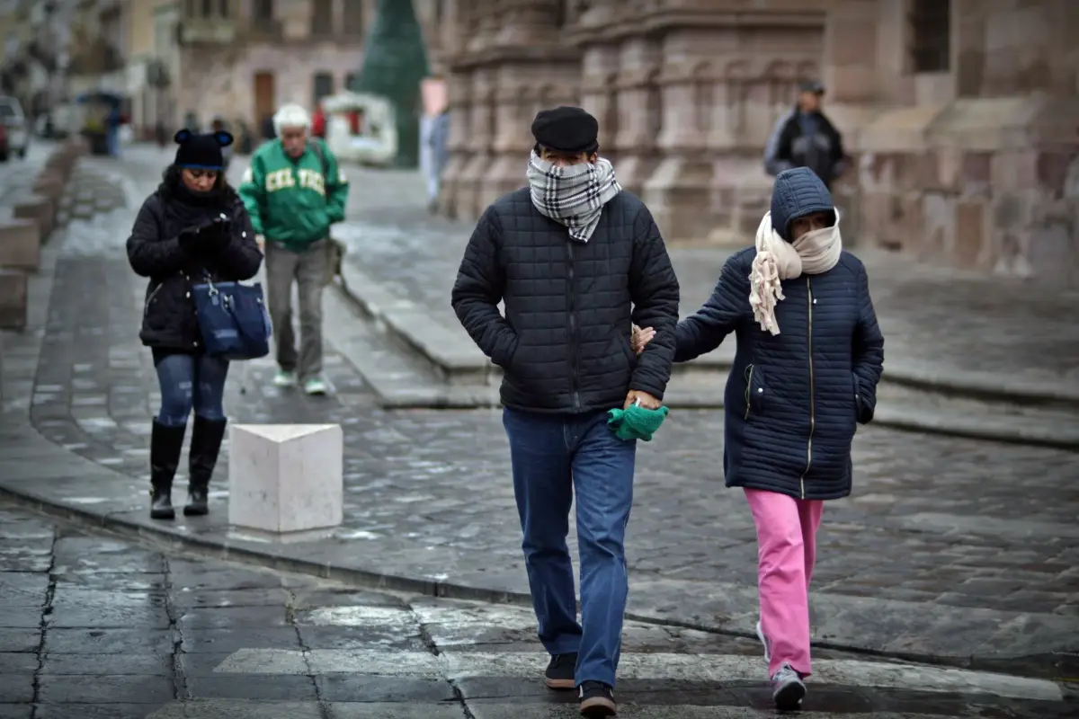 clima frío heladas lluvias