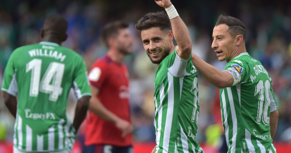 Betis thrashes Osasuna and does not give up the ‘Top 4’ Betis thrashes Osasuna and does not give up the ‘Top 4’