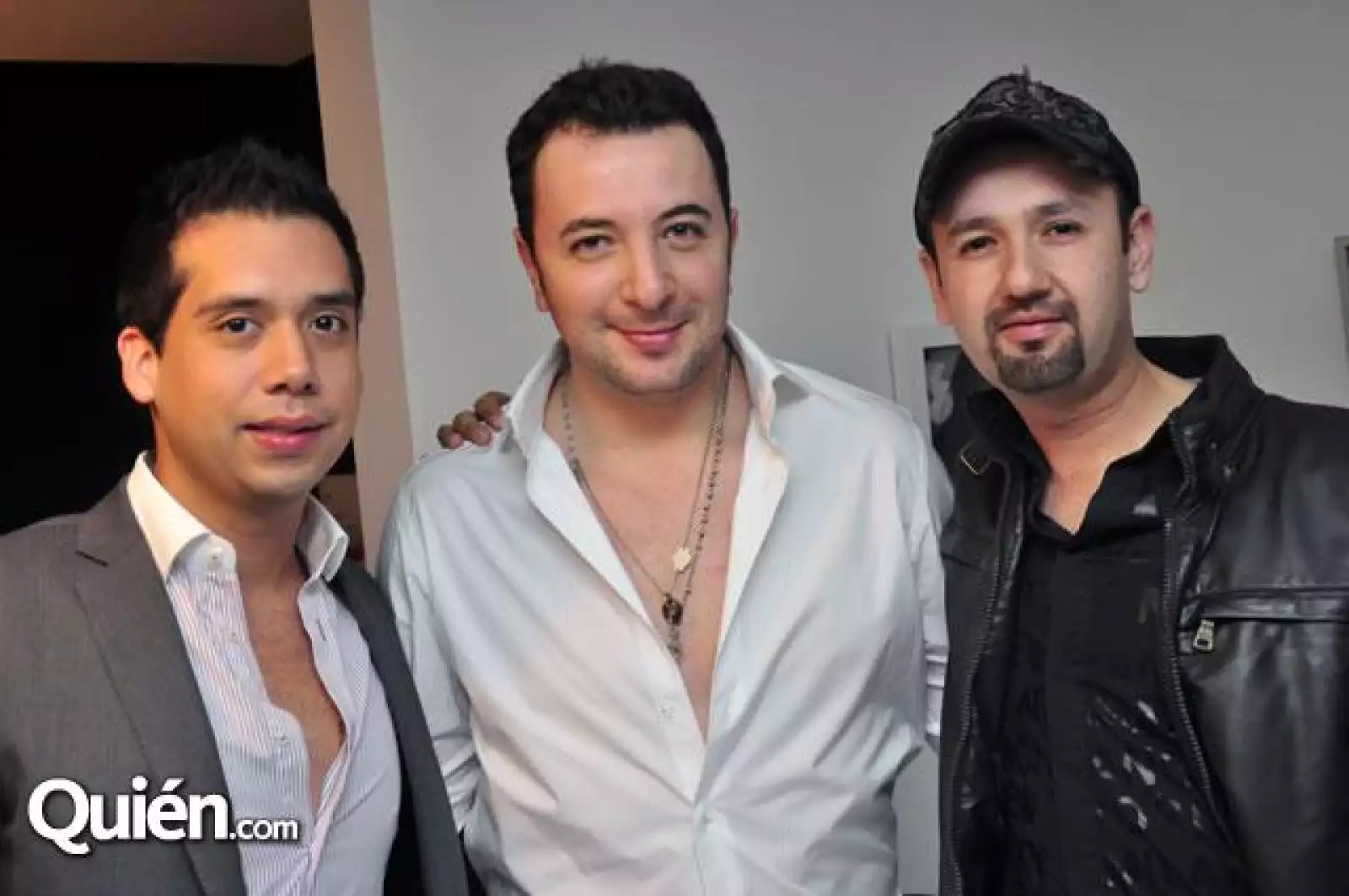 David Garza,Omar Strada y Dante Loza