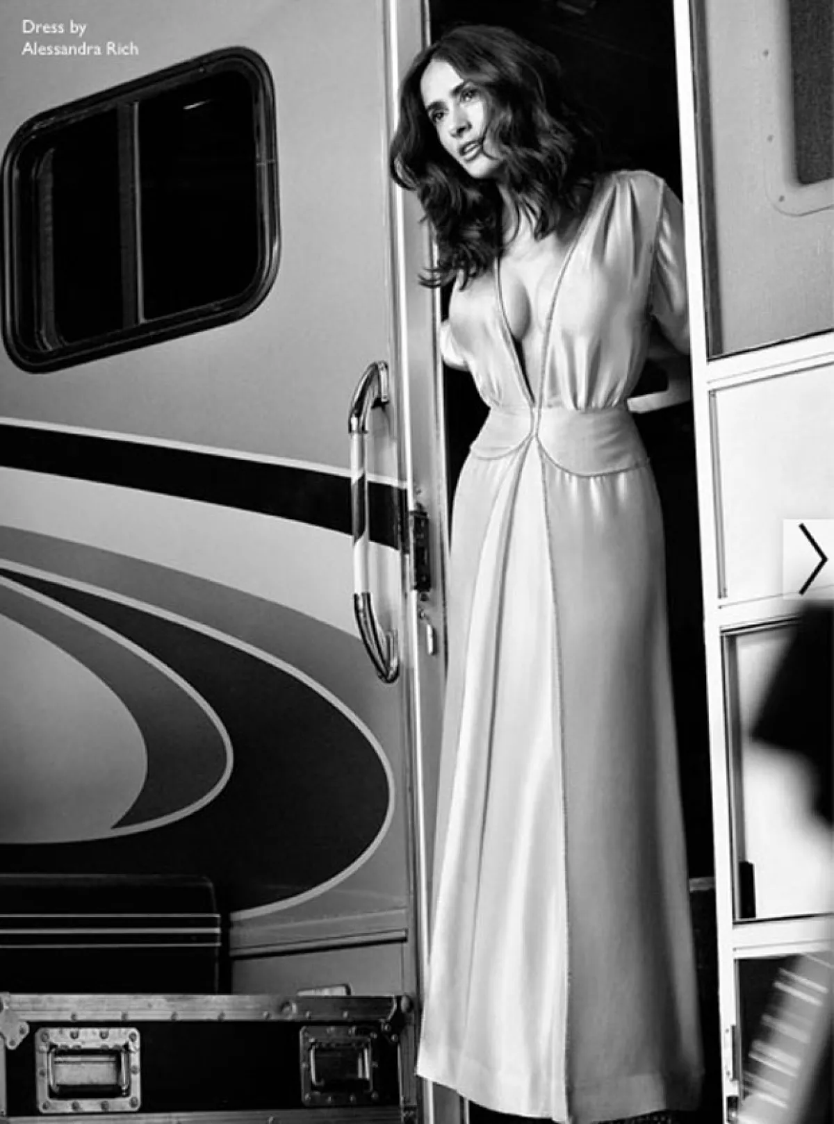 La actriz mexicana aseguró haber encontrado al hombre que buscaba en su esposo Francois-Henri Pinault.