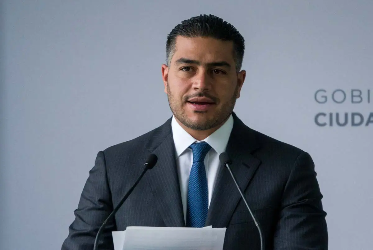 No ha crecido el crimen organizado en la CDMX (Omar García Harfuch, titular de la Secretaría de Seguridad Ciudadana durante una conferencia)