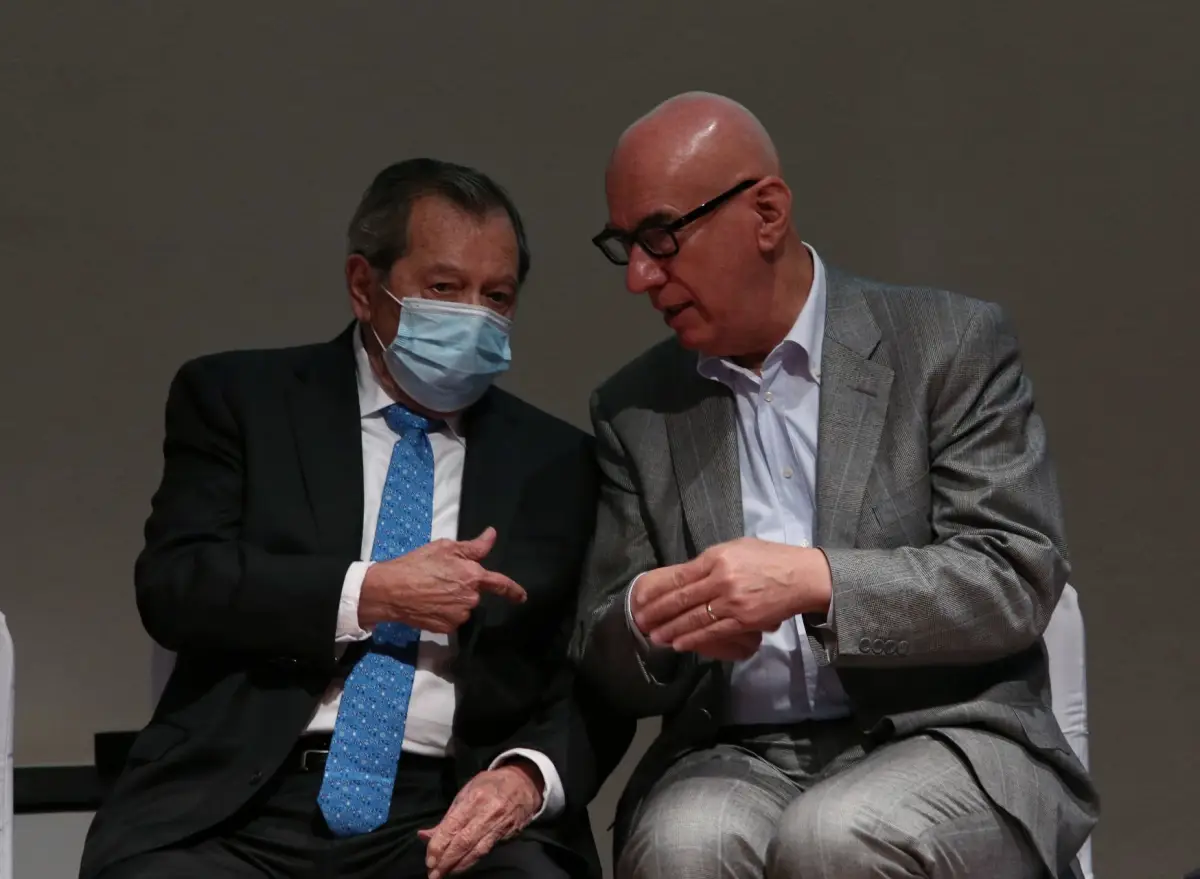 Porfirio Muñoz Ledo y Dante Delgado