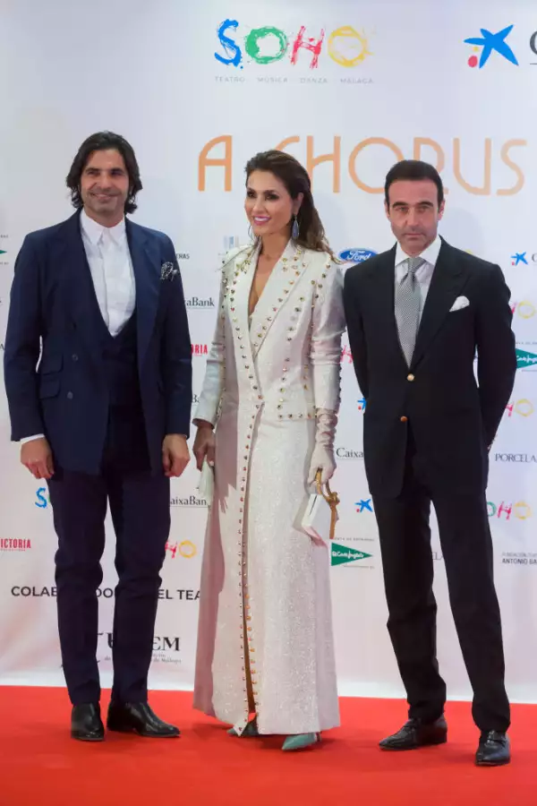 Javier Conde, Paloma Cuevas y Enrique Ponce