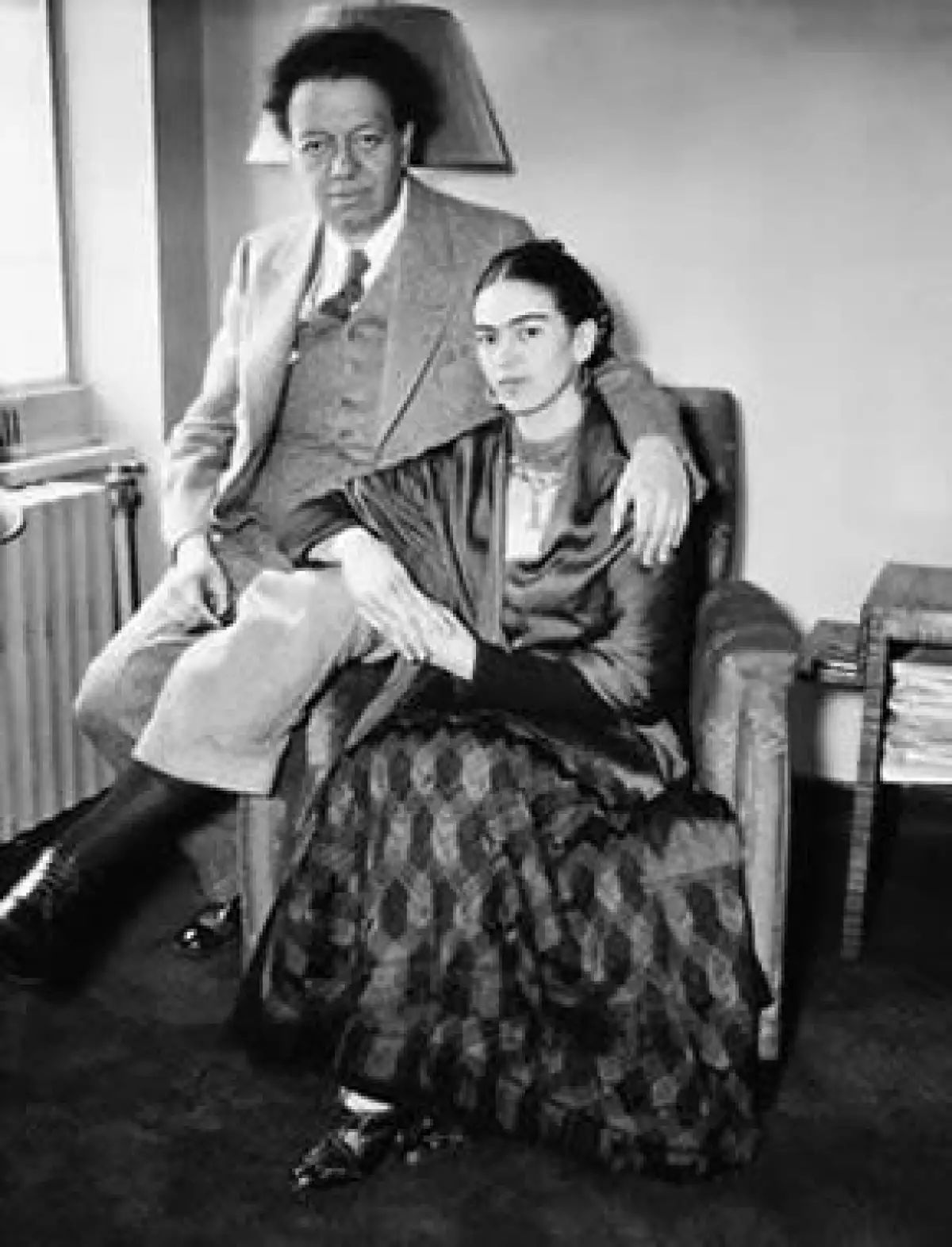 El Museo Casa Azul Frida Kahlo presenta obras que reflejan la vida diaria de la pareja.
