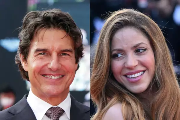 Shakira y Tom Cruise. (Getty Images)