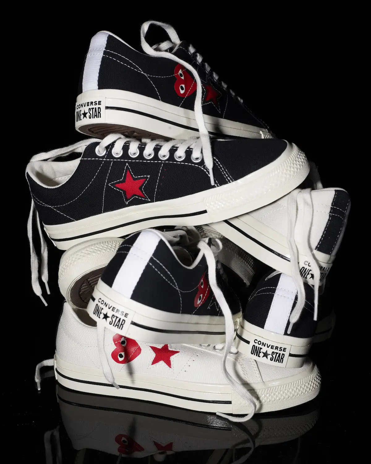 Converse x PLAY Comme des Garçons One Star