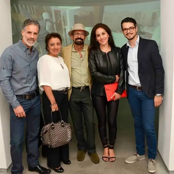Carlos Vizdikian,Anel García,Oscar Román,Eli García Lourdes y Luis Fernando Martínez.
