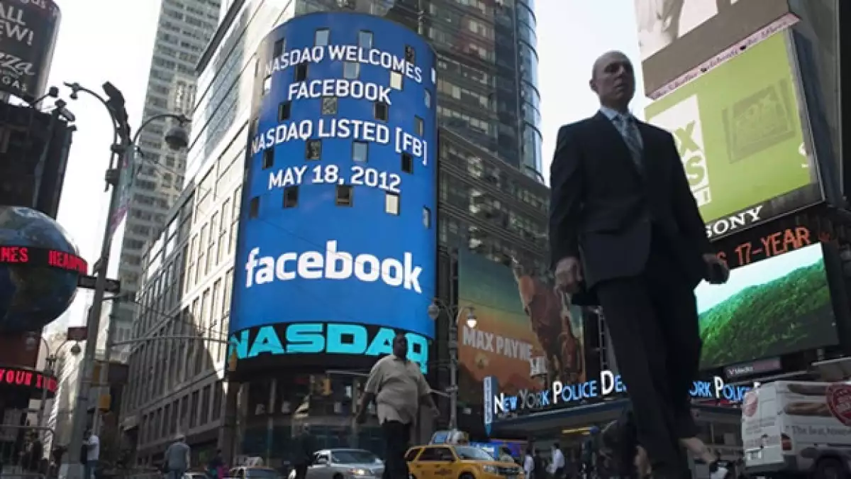 debut Bolsa facebook nasdaq