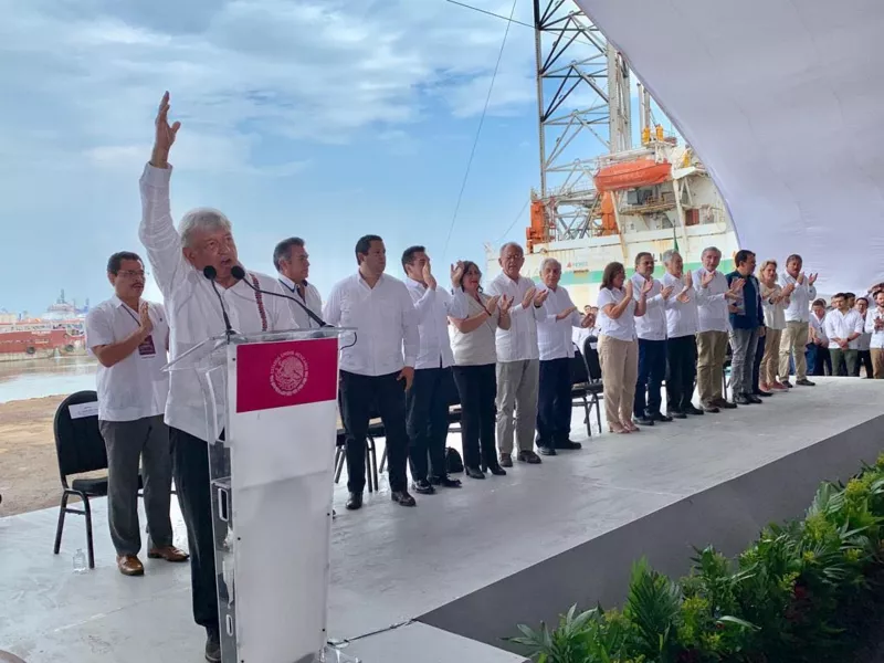 Dos bocas AMLO Pemex producción petrolera