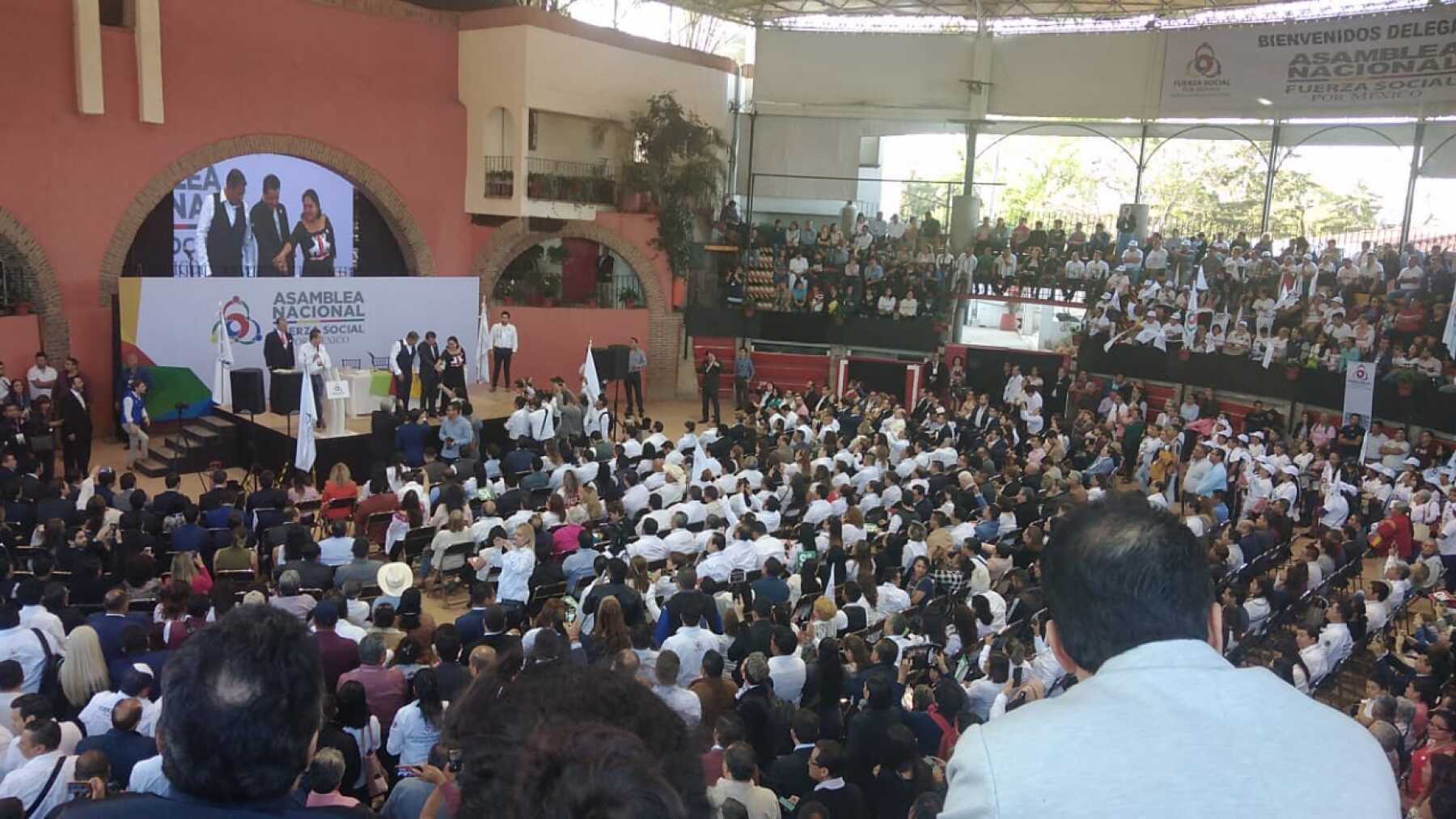 Fuerza Social por México ofrece apoyar a la 4T cuando sea partido político Fuerza Social por México ofrece apoyar a la 4T cuando sea partido político