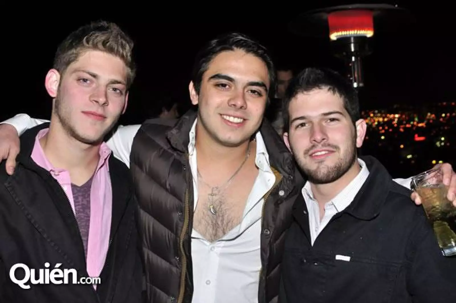 Alberto Córdoba,Julio Cepeda y Vicente Cuairon