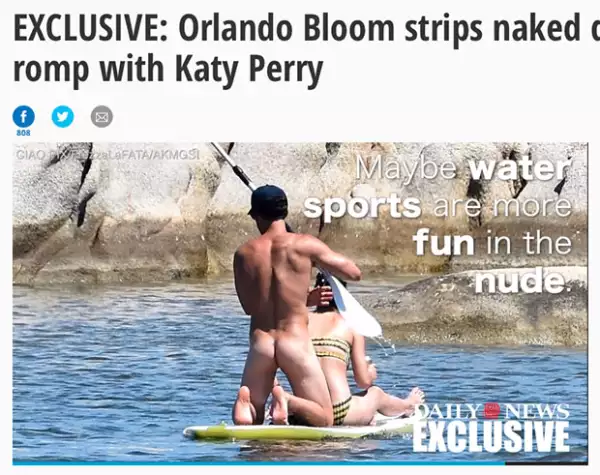 Un paparazzi lo captó desnudo en la playa.
