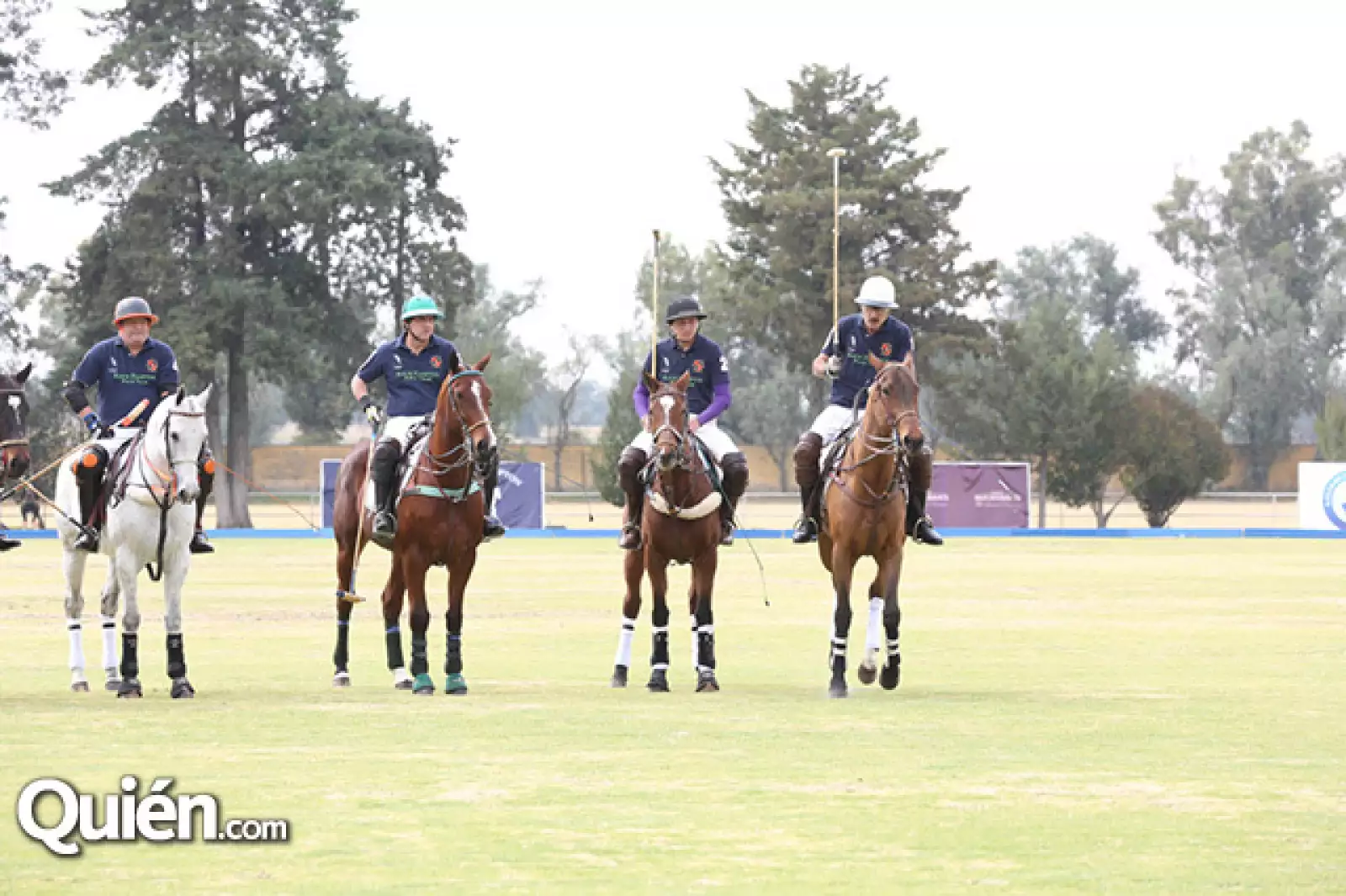 Equipo Rock Hampton: Guillermo Steta, Diego Solórzano, Benito Hernández y Rogelio Igartúa