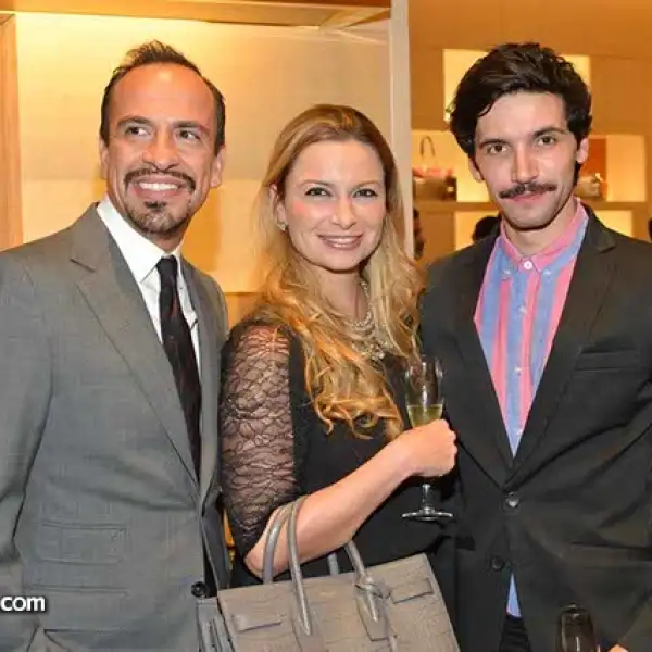 Felipe Colsa,Kathy Buchanan y Armando Grant.
