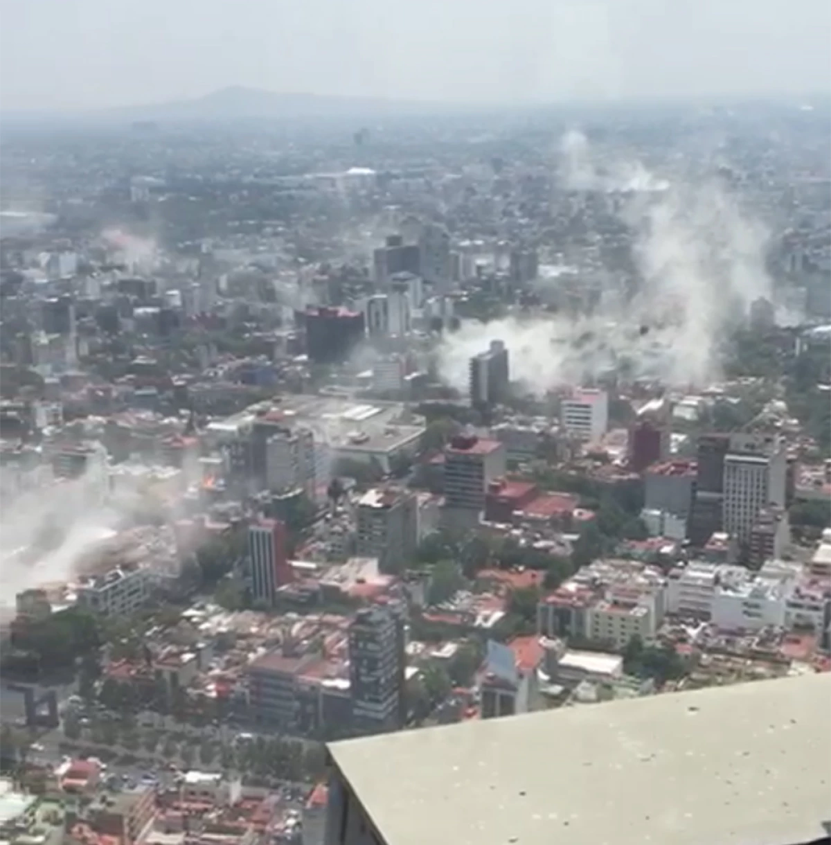 Sismo de 7.1 grados que sacudió la CDMX