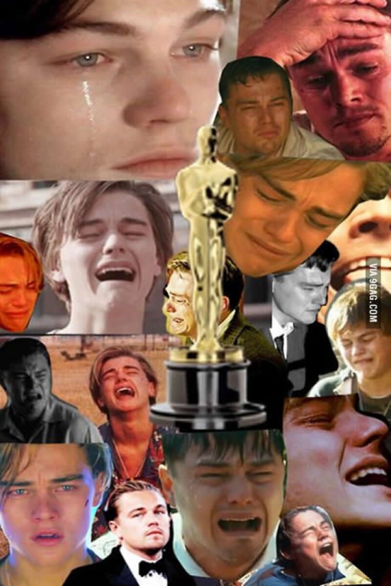 Leo estaba nominado como Mejor Actor, sin embargo Matthew McConaughey fue quien se llevó el Oscar.