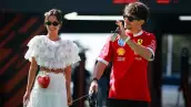 Charles Leclerc y su esposa Alexandra esperan a su primer bebé