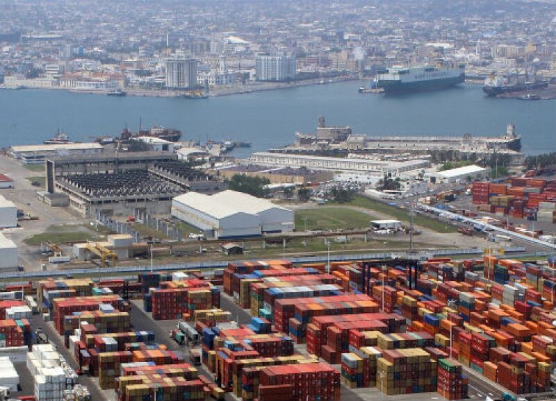 panor�mica del Puerto de Veracruz