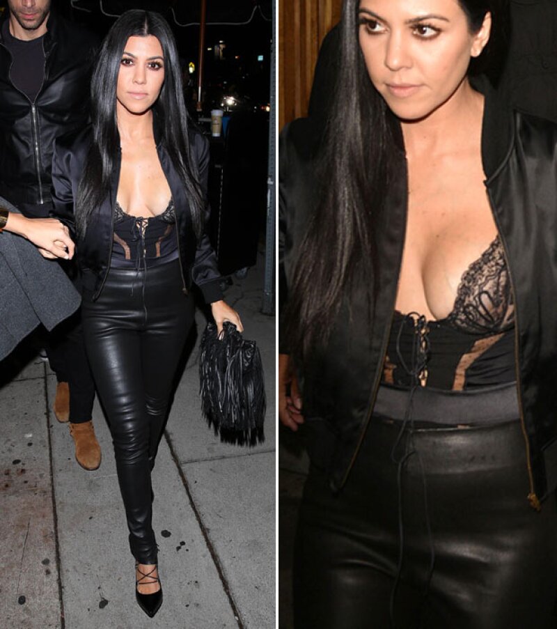 Kourtney Kardashian.