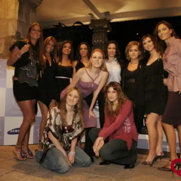 Alessandra Rosaldo, Daniela Magún, Andrea Magún, Andrea Torre, Patricia Sirvent, Karla Díaz, Sabrina Rodríguez, Marcela García, Hanna, Ashley, Ana Gabriela Peralta, Araceli Aizpuru