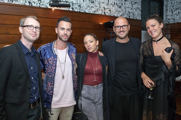 Michael Abbott, JP Micellev, Sandy Armeni, Silvano Vangi y Elettra Rovati