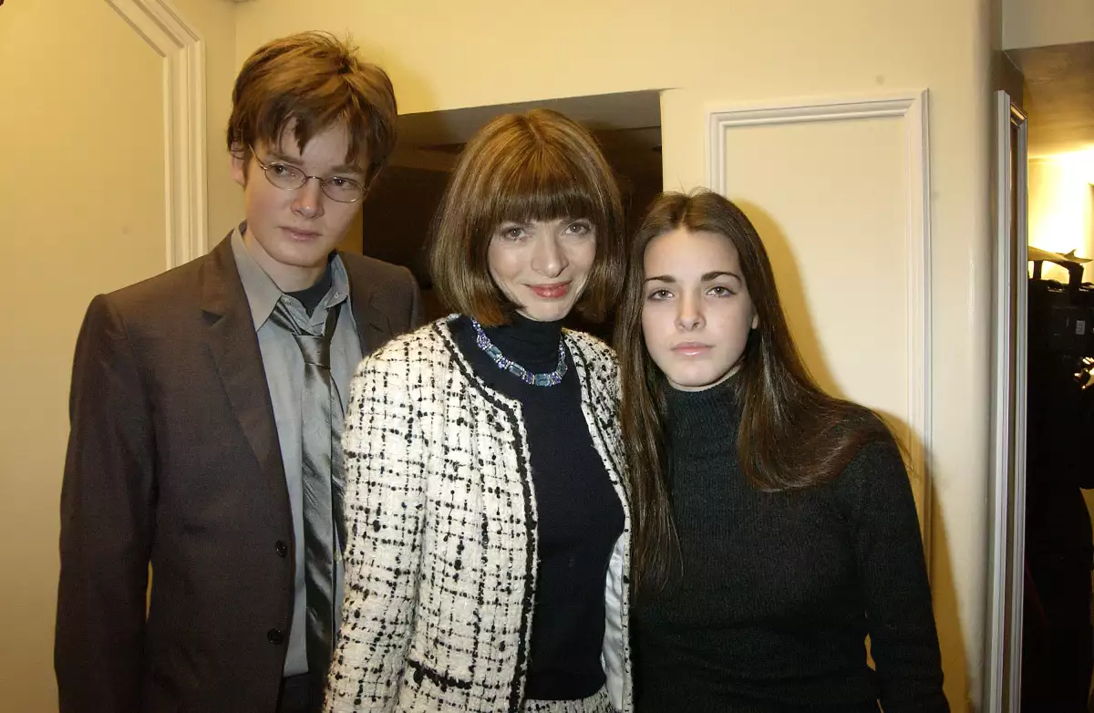 Charles Shaffer, Anna Wintour y Bee Shaffer