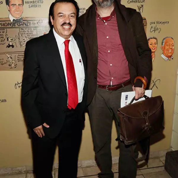 Héctor Huerta y Juan Villoro