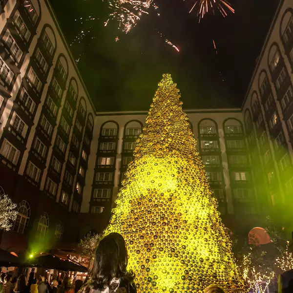 Encendido del Árbol de Navidad del Four Seasons