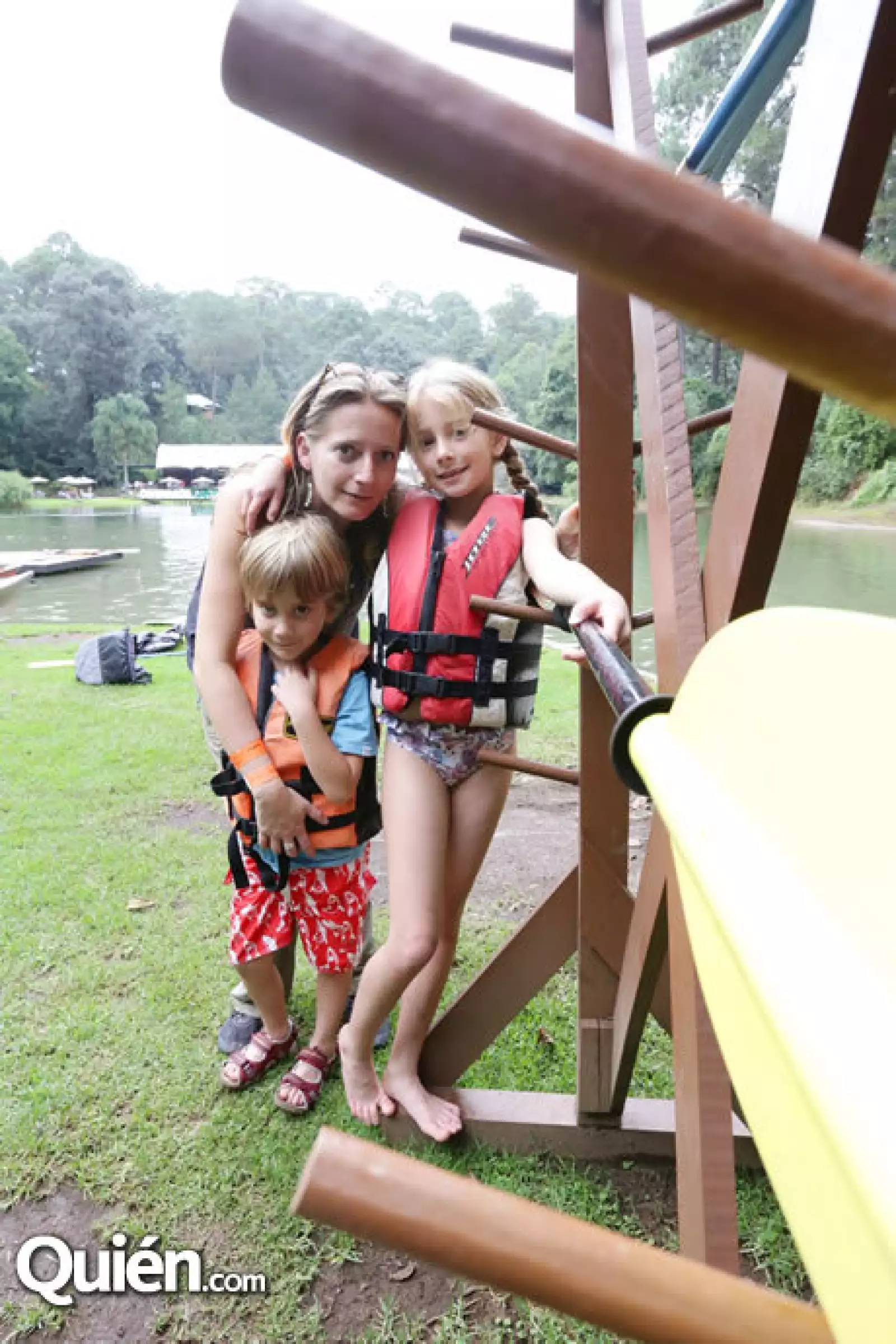 Sara Revilla,Santiago y Mila Domenech