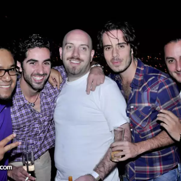 Xavier Campos, Ricky Teviño, Daniel Beke, José Madero Vizcaíno y Alberto Lemus