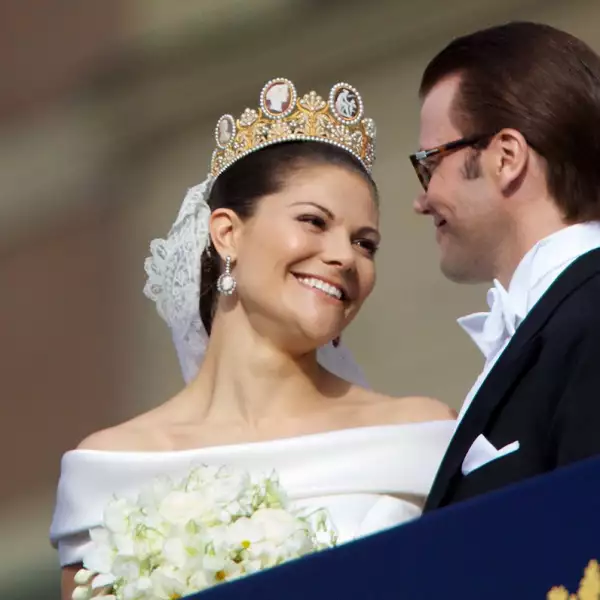 The wedding of Crown Princess Victoria and Daniel Westling, Stockholm Cathedral, Stockholm, Sweden - 19 Jun 2010