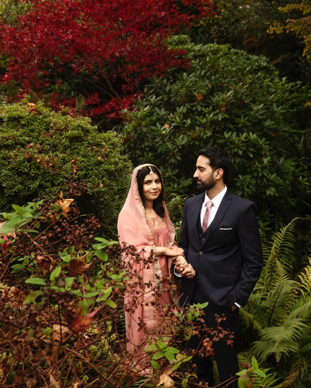 Boda Malala Yousafzai y Asser Malik