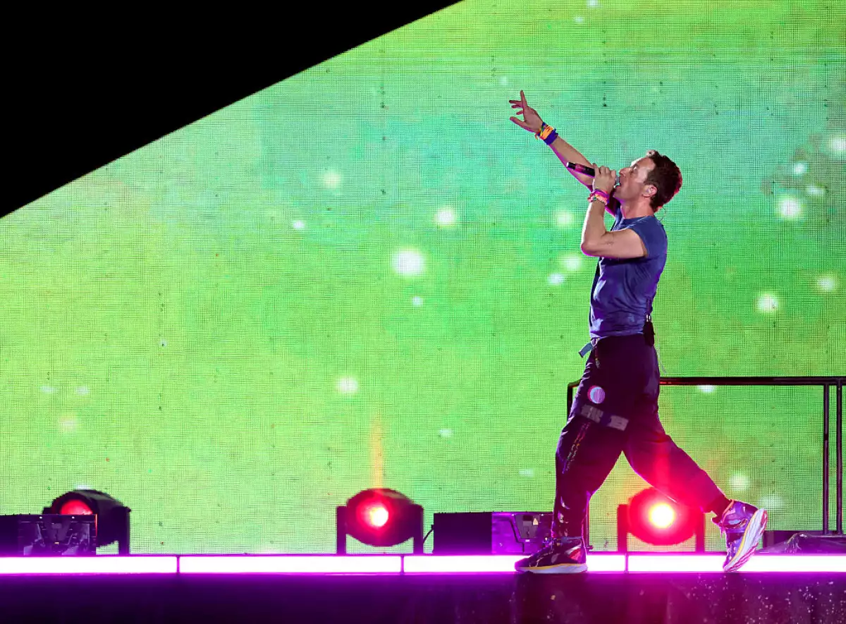 infidelidad en concierto de coldplay