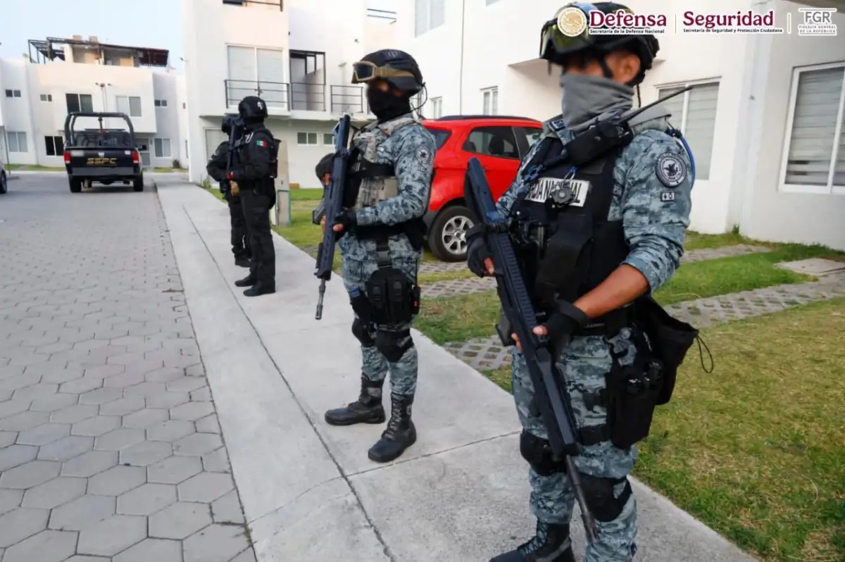 Detienen a seis miembros de La Empresa en Morelos