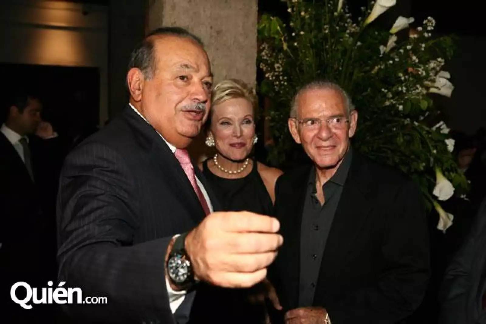 Carlos Slim,Raquel Bessudo,León Bessudo