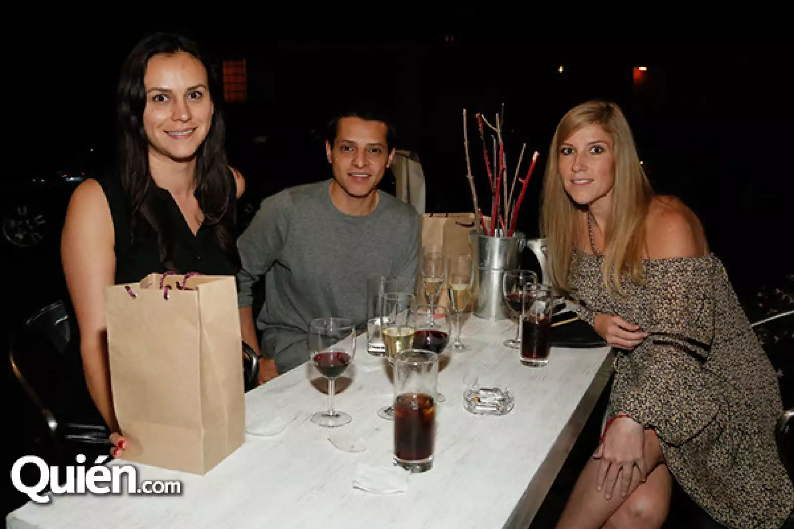 Luly Colores,Alejandro Muela y Karla de Diego