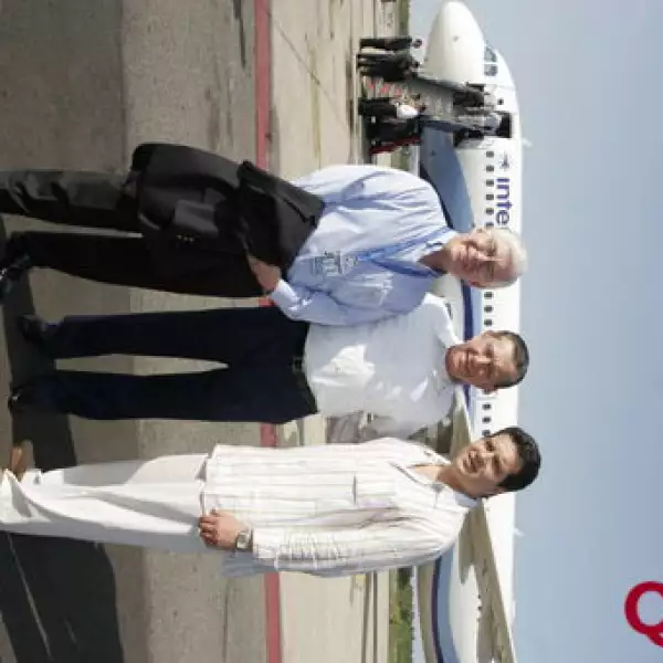 José Luis Garza, Miguel Alemán Velázco, Miguel Alemán Magnani