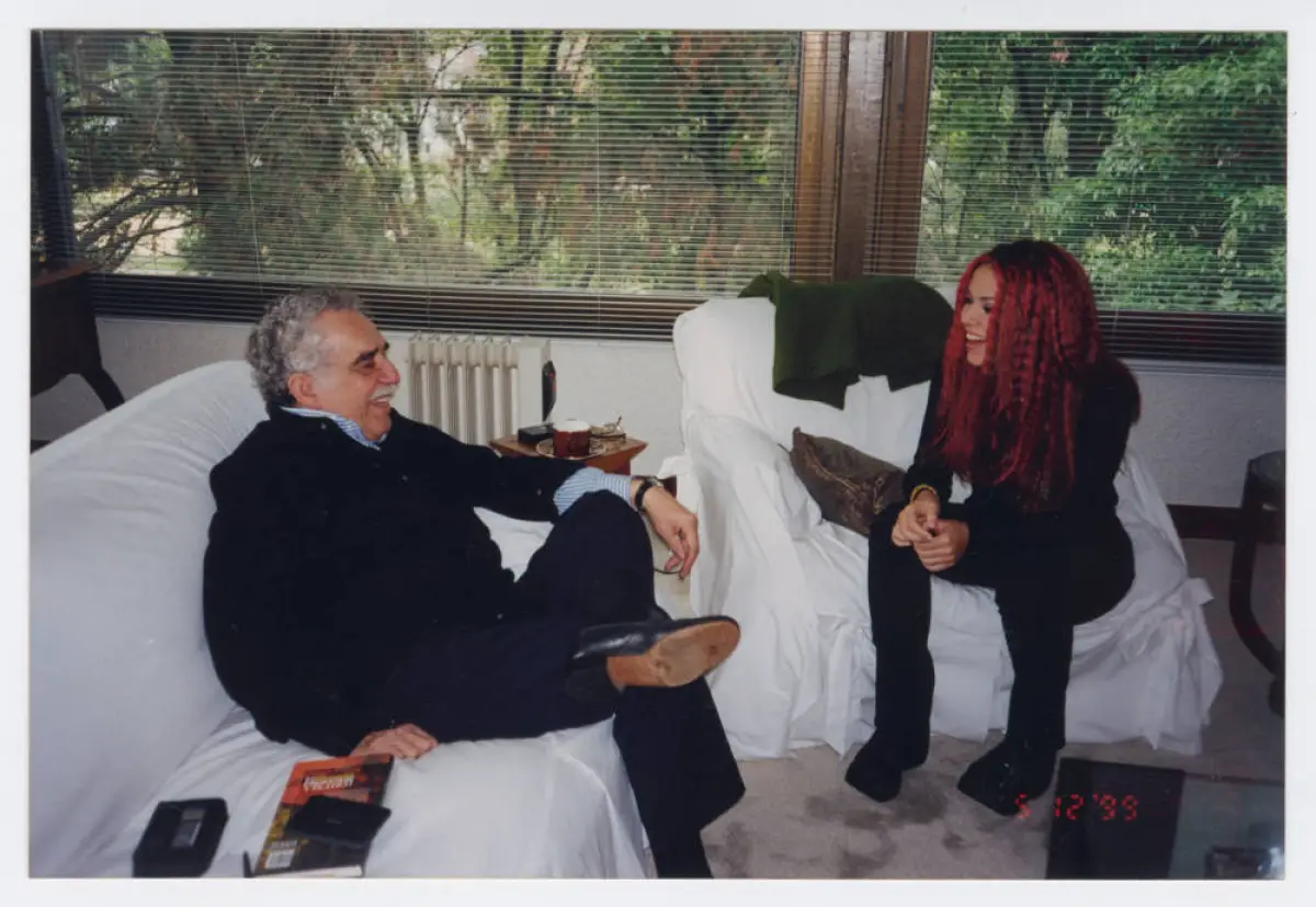 Shakira y Gabriel García Márquez en una reunión íntima 