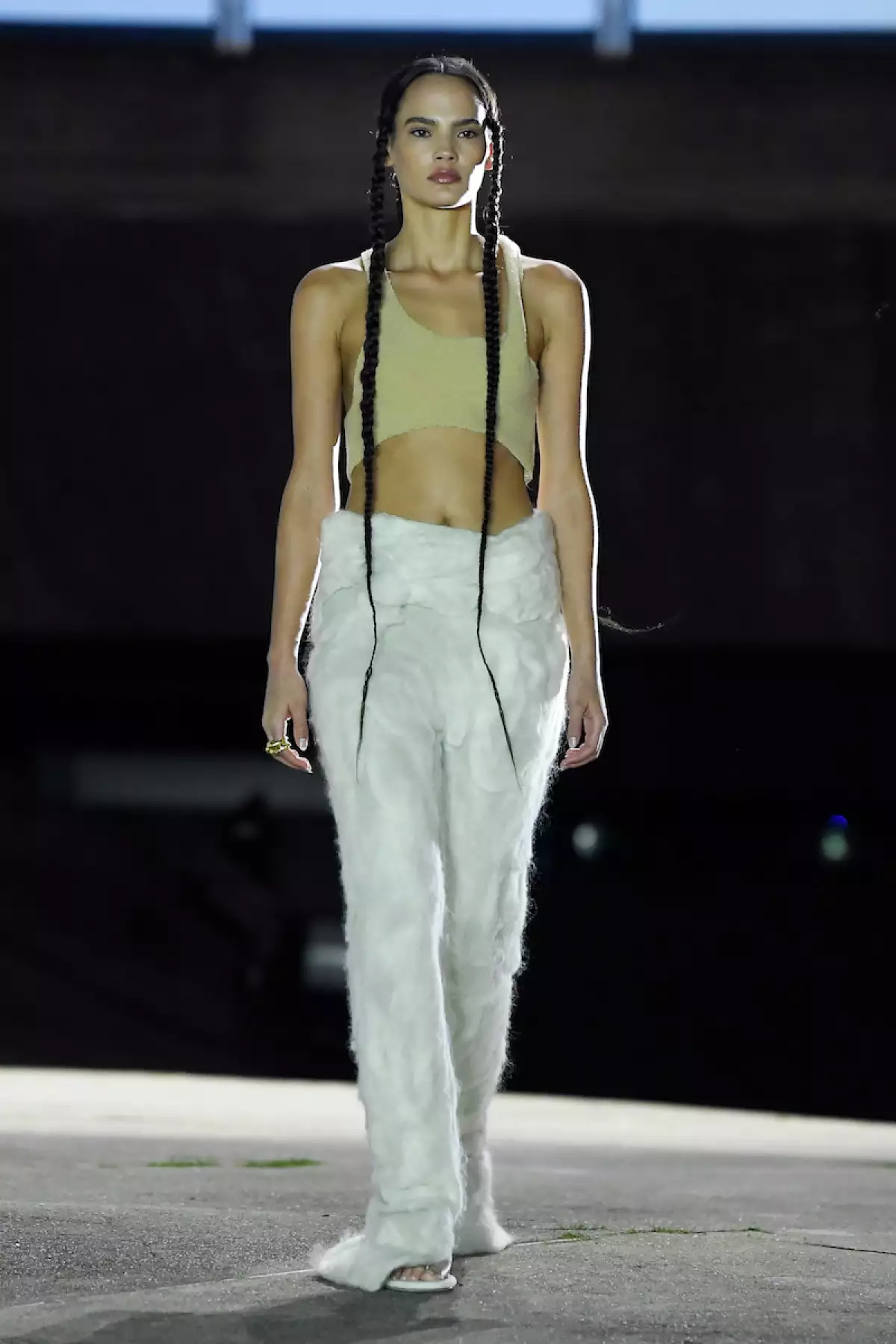 Yeezy show, Runway, Fall Winter 2020, Paris Fashion Week, France - 02 Mar 2020