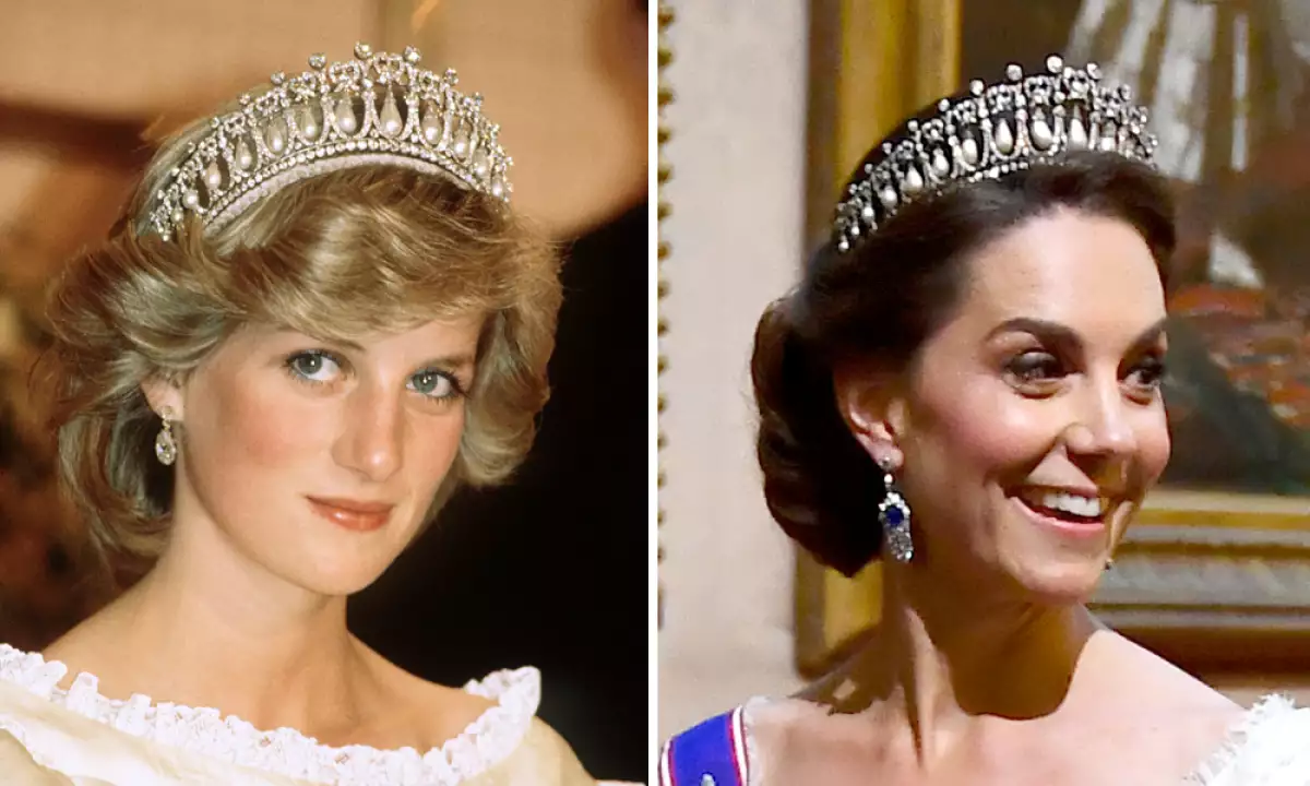 Kate Middleton y Lady Di
