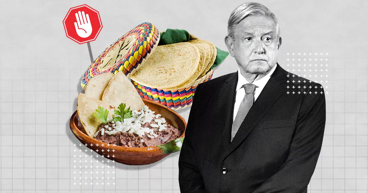 arte_amlo-tortilla-frijol (1).jpgFotoarte: Evelyn AC / iStock