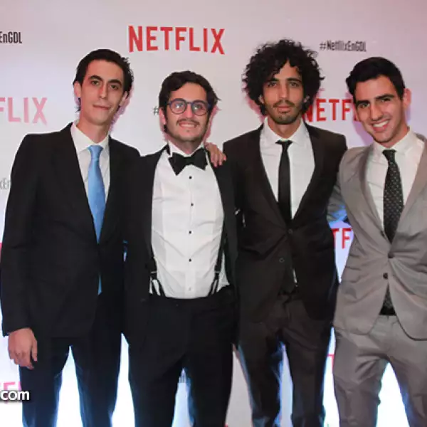Alfredo Terán, Marco Robles, Nacho Luquín y Renato Ibarra