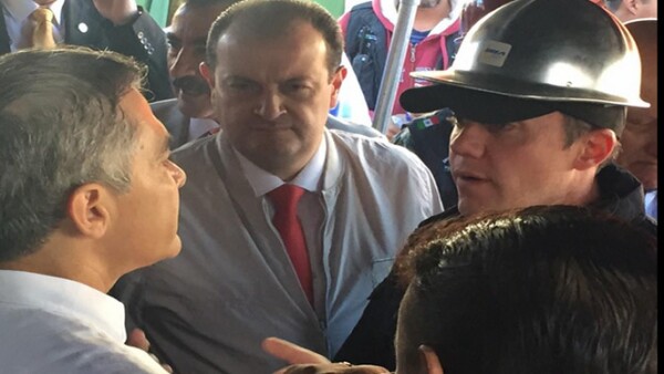 El funcionario recomienda no acercarse a la zona.