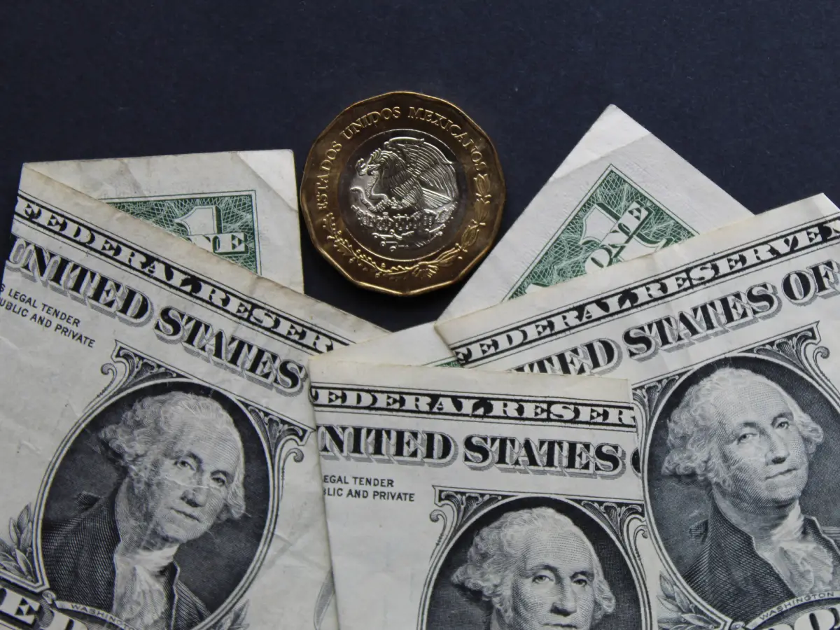 Tipo de cambio dolar a peso mexicano