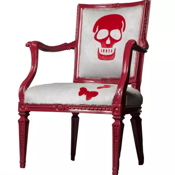 La silla `Louis in Extremis´ de Kyle Bunting le dará un giro vanguardista a tu sala.