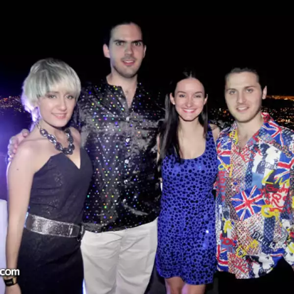 Paulina Garza, Daniel Lankenau, Ana Sofía Guajardo y Gabriel Garza
