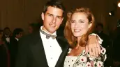 Tom Cruise y Mimi Rogers.