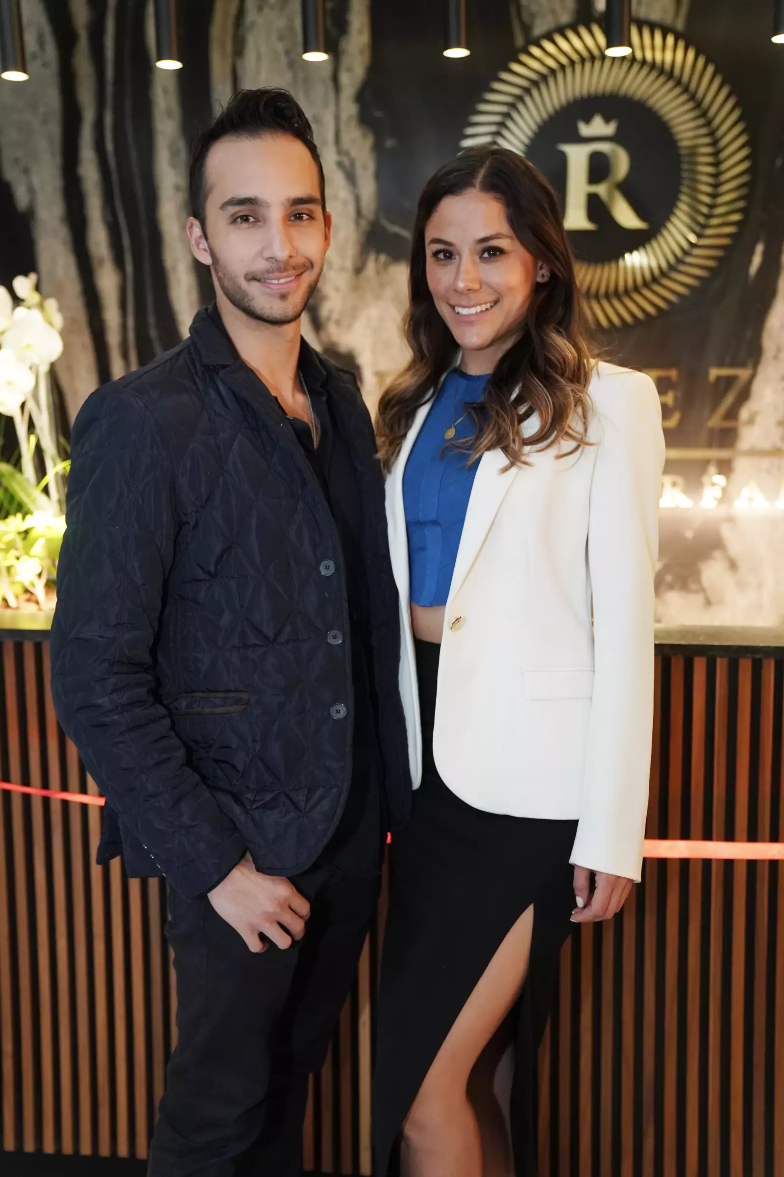 Daniel Sobrino y Mariela Manzanilla